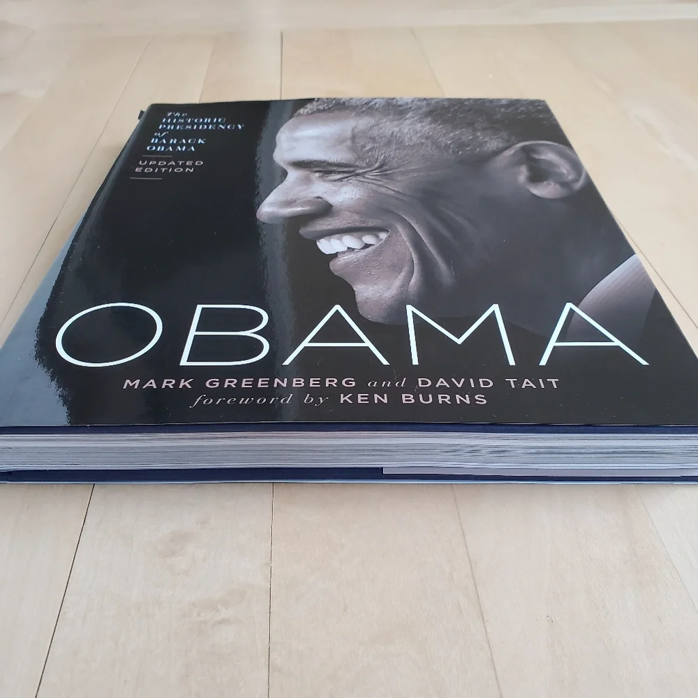 The Historic Presidency of Barack Obama Updated Edition Hardcover Book President
